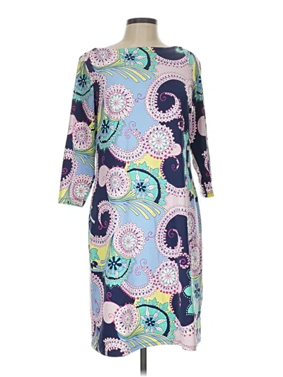 Pre-owned Talbots Casual Dress In Blue