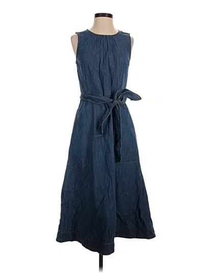 Pre-owned Talbots Casual Dress In Blue