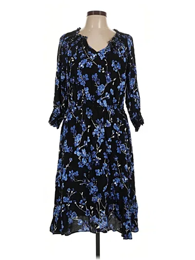 Pre-owned Talbots Casual Dress In Blue