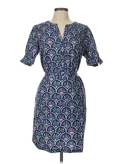 Pre-owned Talbots Casual Dress In Blue