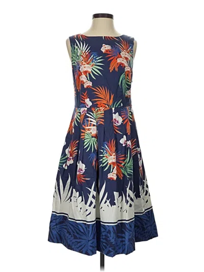 Pre-owned Talbots Casual Dress In Blue