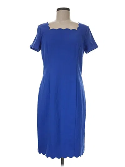 Pre-owned Talbots Casual Dress In Blue