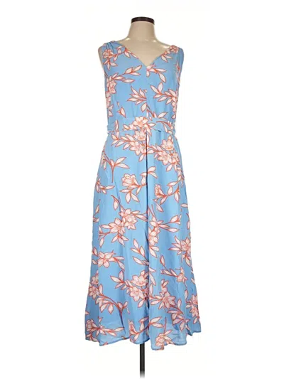 Pre-owned Talbots Casual Dress In Blue