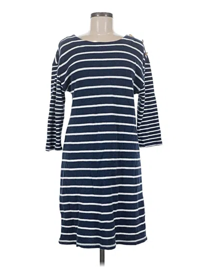 Pre-owned Talbots Casual Dress In Blue