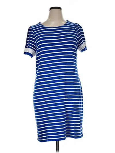 Pre-owned Talbots Casual Dress In Blue