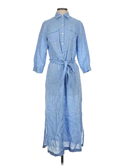 Pre-owned Talbots Casual Dress In Blue
