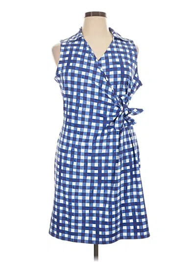 Talbots Casual Dress In Blue