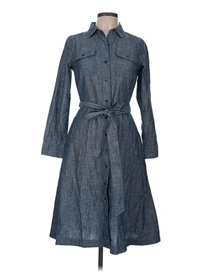 Pre-owned Talbots Casual Dress In Blue