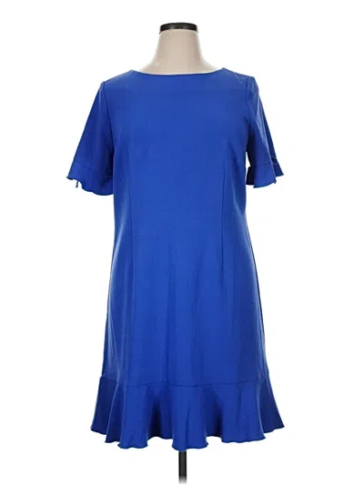 Talbots Casual Dress In Blue