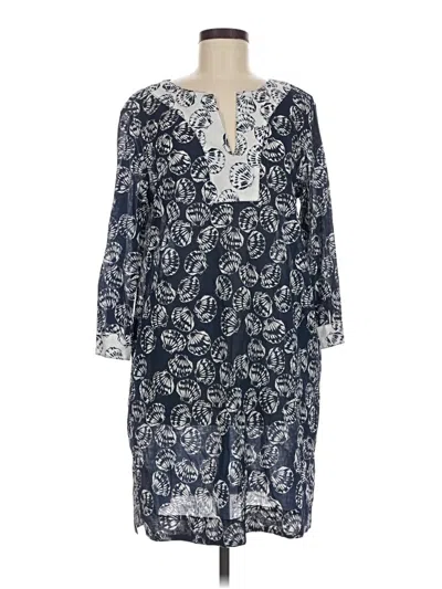 Pre-owned Talbots Casual Dress In Blue