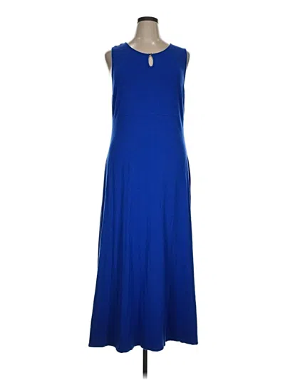 Pre-owned Talbots Casual Dress In Blue