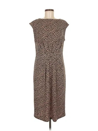 Pre-owned Talbots Casual Dress In Brown