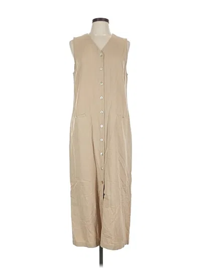 Pre-owned Talbots Casual Dress In Brown