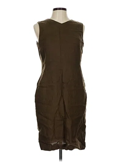 Pre-owned Talbots Casual Dress In Brown