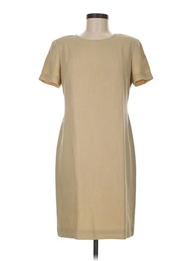 Pre-owned Talbots Casual Dress In Brown