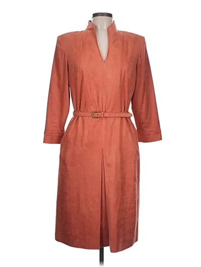 Pre-owned Talbots Casual Dress In Brown