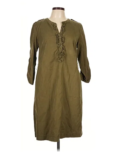 Pre-owned Talbots Casual Dress In Brown