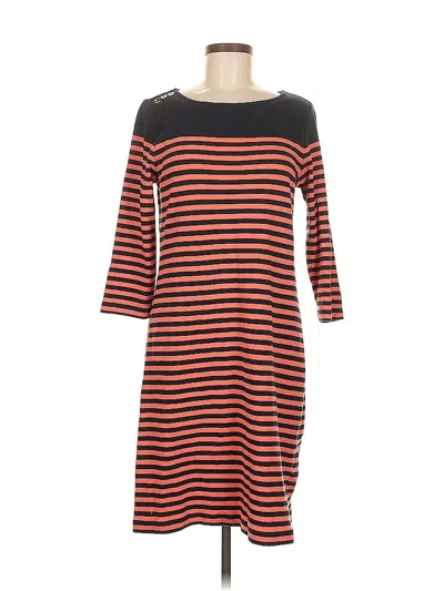 Pre-owned Talbots Casual Dress In Burgundy