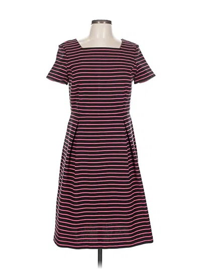Pre-owned Talbots Casual Dress In Burgundy