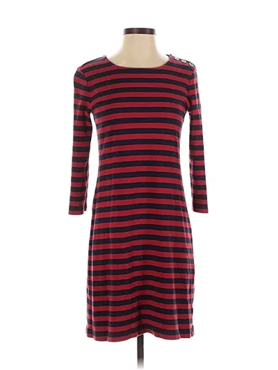 Pre-owned Talbots Casual Dress In Burgundy