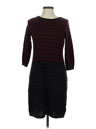 Pre-owned Talbots Casual Dress In Burgundy