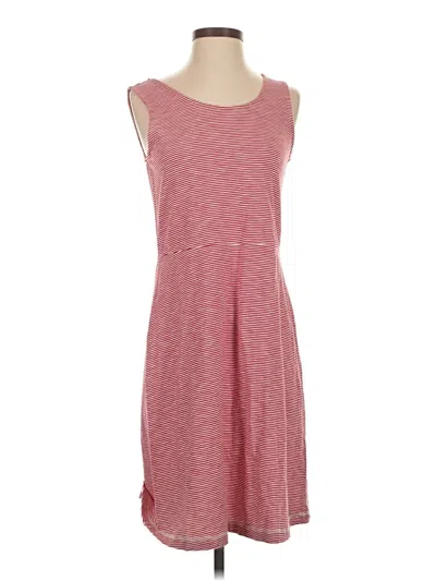 Pre-owned Talbots Casual Dress In Burgundy