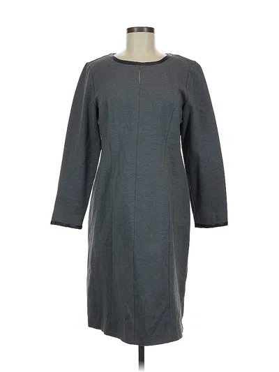 Pre-owned Talbots Casual Dress In Gray