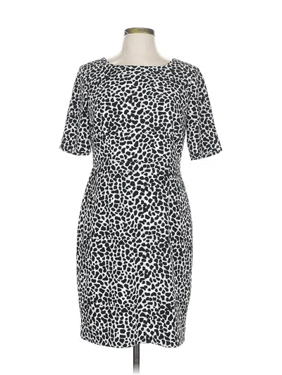 Pre-owned Talbots Casual Dress In Gray