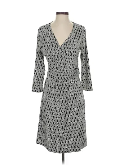 Pre-owned Talbots Casual Dress In Gray