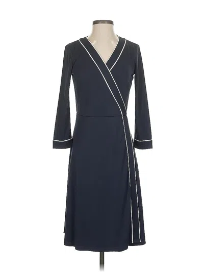 Pre-owned Talbots Casual Dress In Gray