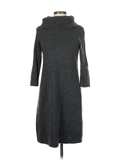 Pre-owned Talbots Casual Dress In Gray