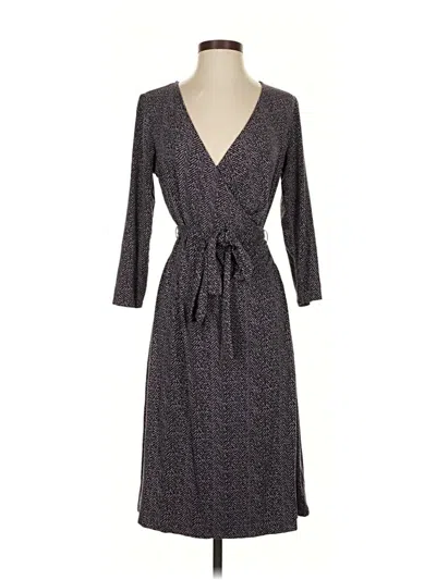 Pre-owned Talbots Casual Dress In Gray