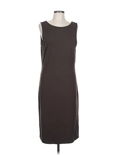 Pre-owned Talbots Casual Dress In Gray