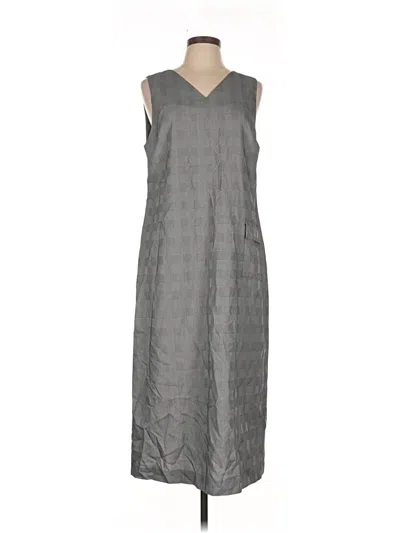 Pre-owned Talbots Casual Dress In Gray