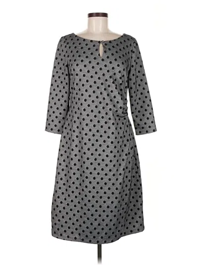 Pre-owned Talbots Casual Dress In Gray