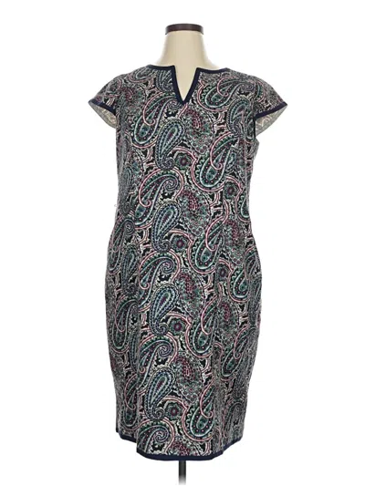 Pre-owned Talbots Casual Dress In Gray