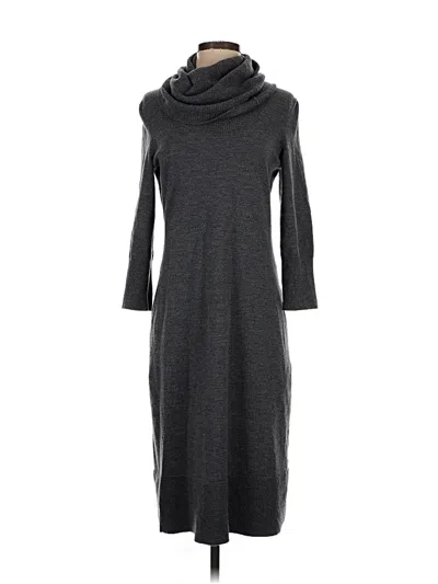 Pre-owned Talbots Casual Dress In Gray