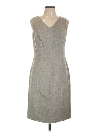 Pre-owned Talbots Casual Dress In Gray