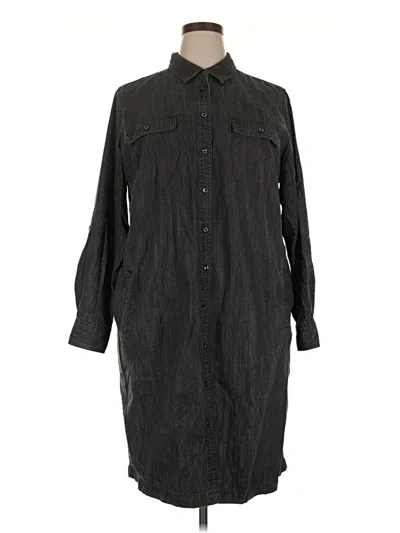 Pre-owned Talbots Casual Dress In Gray