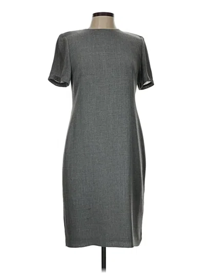 Pre-owned Talbots Casual Dress In Gray