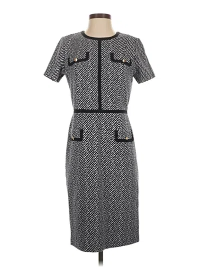 Pre-owned Talbots Casual Dress In Gray