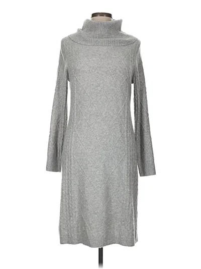 Pre-owned Talbots Casual Dress In Gray