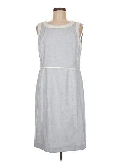 Pre-owned Talbots Casual Dress In Gray