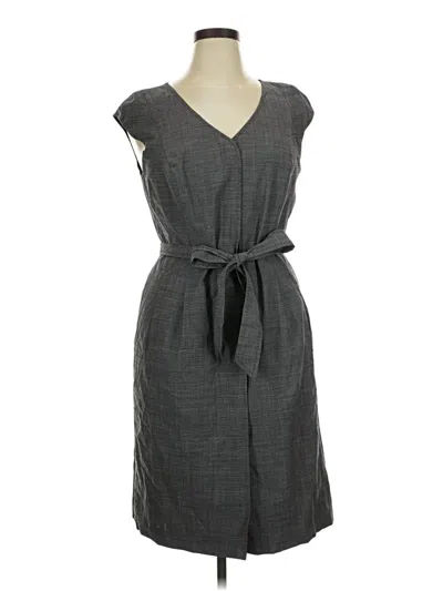 Talbots Casual Dress In Gray