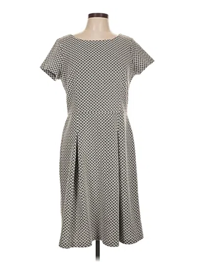 Pre-owned Talbots Casual Dress In Gray