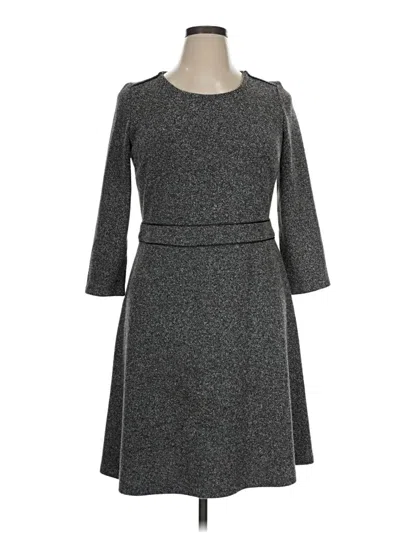 Pre-owned Talbots Casual Dress In Gray