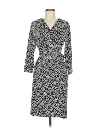 Pre-owned Talbots Casual Dress In Gray