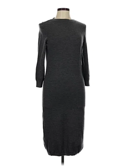 Pre-owned Talbots Casual Dress In Gray