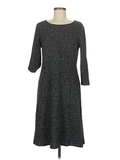 Pre-owned Talbots Casual Dress In Gray