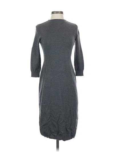 Pre-owned Talbots Casual Dress In Gray